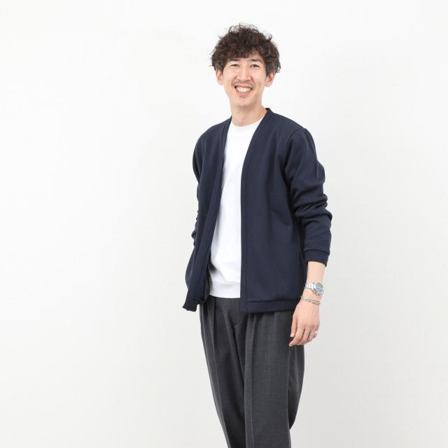 ノーリーズ グッドマン（NOLLEY’S goodman）/【ACTIVE SECT】《限定展開》接結ボタンレスカーディガン 25AW