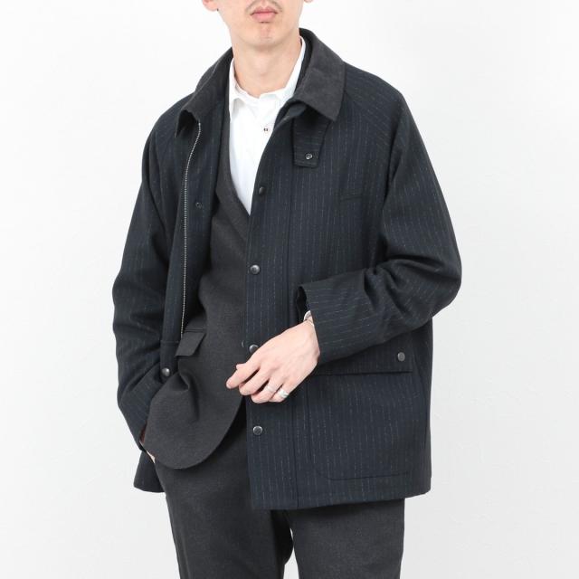 ノーリーズ グッドマン（NOLLEY’S goodman）/《ビジカジ対応》【TECHTWEED】【SORONA】中綿ユーティリティジャケット 25AW