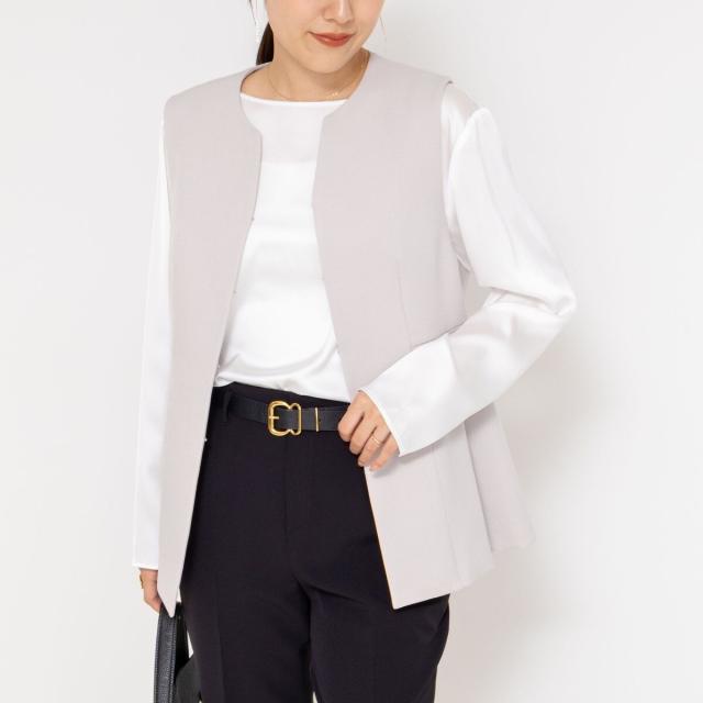 ノーリーズ（NOLLEY’S）/《セットアップ対応》ウォッシャブルサージストレッチジレ