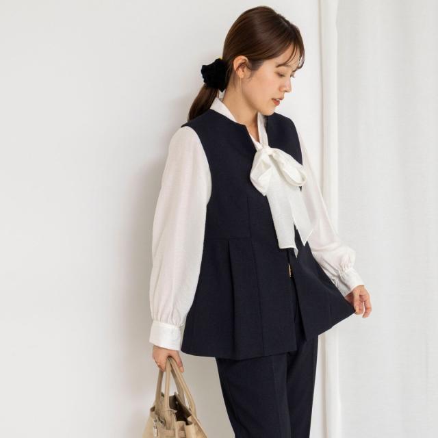 ノーリーズ（NOLLEY’S）/《セットアップ対応》ウォッシャブルサージストレッチジレ