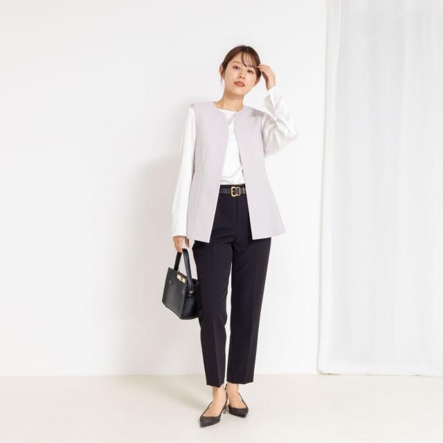 ノーリーズ（NOLLEY’S）/《セットアップ対応》ウォッシャブルサージストレッチジレ