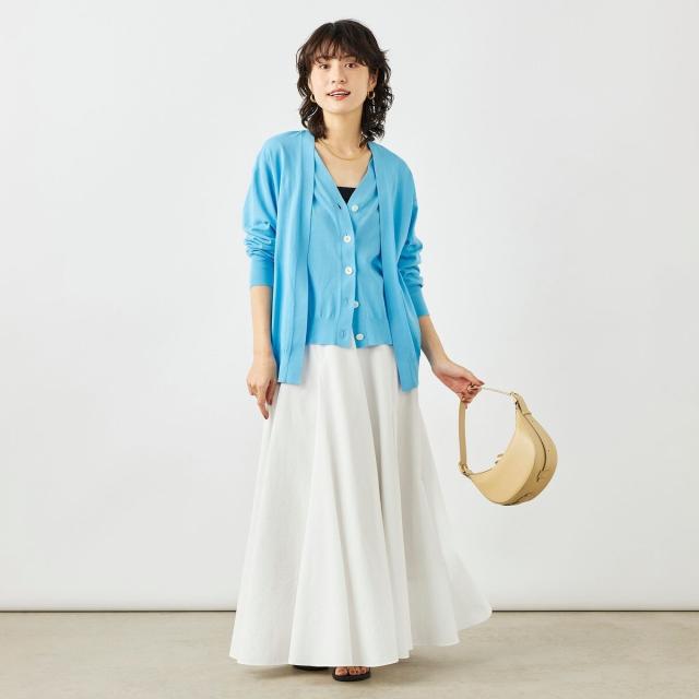 ノーリーズ（NOLLEY'S）/《手洗い可能》ベストドッキングVネック