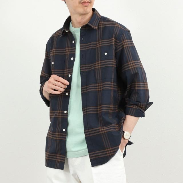 ノーリーズ グッドマン（NOLLEY’S goodman）/ダブルポケットオーバーシャツ 26SS_1