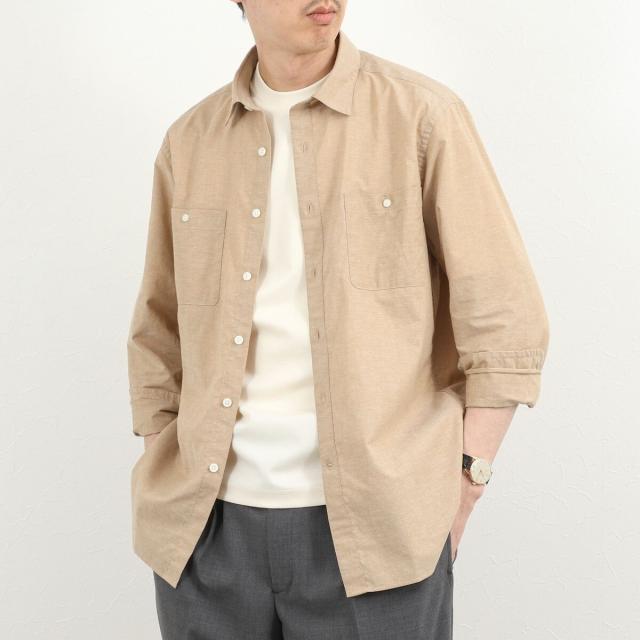 ノーリーズ グッドマン（NOLLEY’S goodman）/ダブルポケットオーバーシャツ 26SS_2