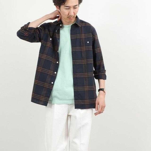 ノーリーズ グッドマン（NOLLEY’S goodman）/ダブルポケットオーバーシャツ 26SS_5