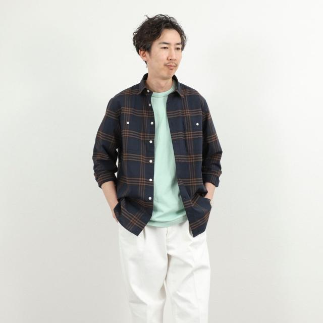 ノーリーズ グッドマン（NOLLEY’S goodman）/ダブルポケットオーバーシャツ 26SS_10