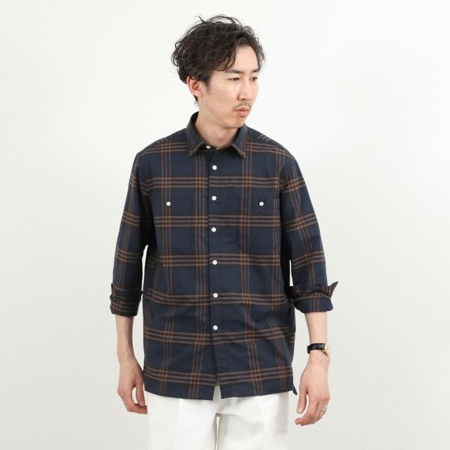 ノーリーズ グッドマン（NOLLEY’S goodman）/ダブルポケットオーバーシャツ 26SS_15