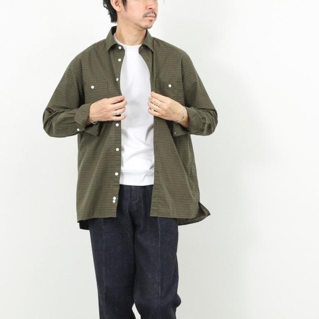 ノーリーズ グッドマン（NOLLEY’S goodman）/ダブルポケットオーバーシャツ 26SS_18