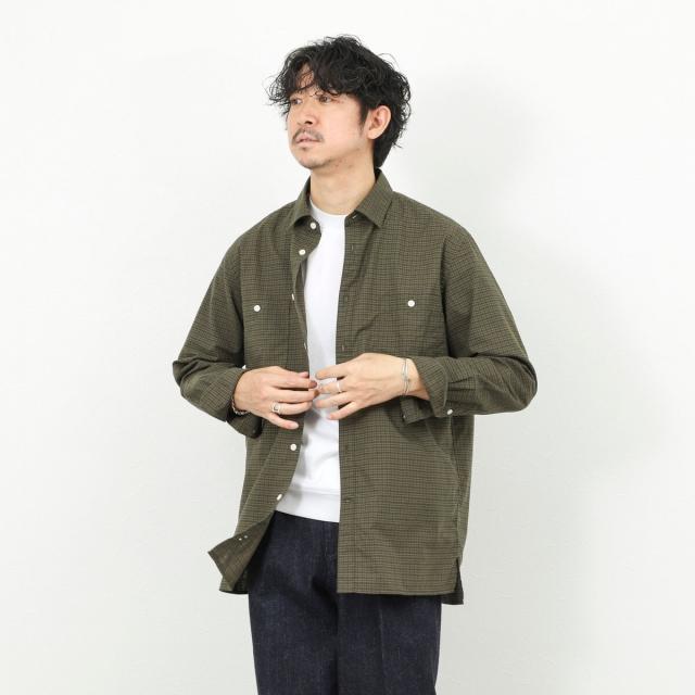 ノーリーズ グッドマン（NOLLEY’S goodman）/ダブルポケットオーバーシャツ 26SS_19