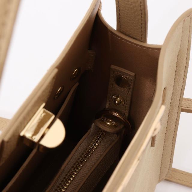 ノーリーズ（NOLLEY’S）/HINERI スエードバッグS_16