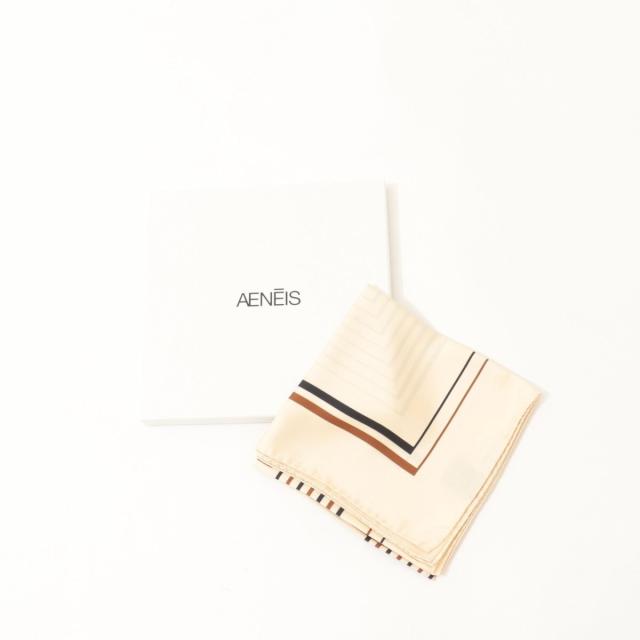 ノーリーズソフィー（NOLLEY’S sophi）/【AENEIS/エイネス】MINIMAL ILLUSIONシルクスカーフ_6