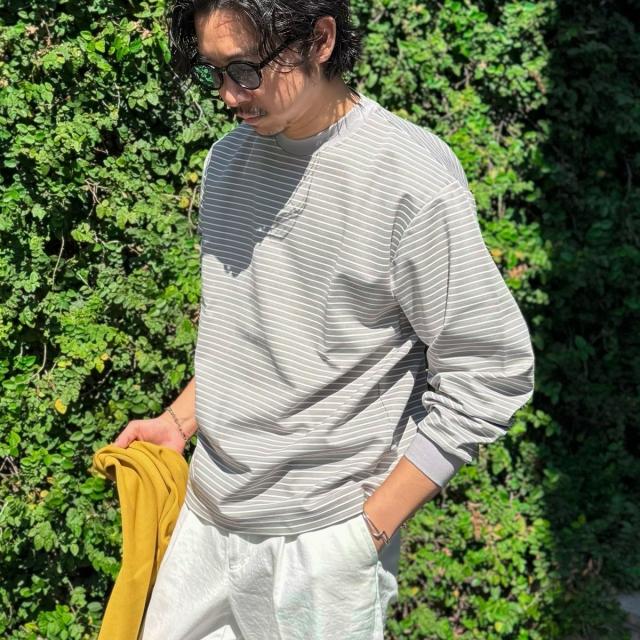ノーリーズ グッドマン（NOLLEY’S goodman）/シルケットボーダーロンＴ 26SS
