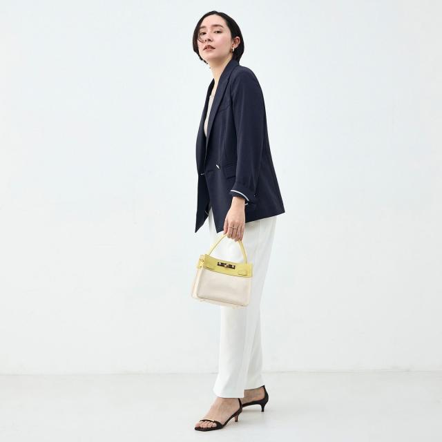 ノーリーズソフィー（NOLLEY’S sophi）/《セットアップ対応》ウォッシャブルブリーザブルシャンブレーダブルジャケット_5