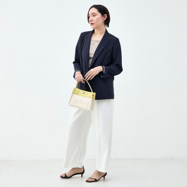 ノーリーズソフィー（NOLLEY’S sophi）/《セットアップ対応》ウォッシャブルブリーザブルシャンブレーダブルジャケット_6