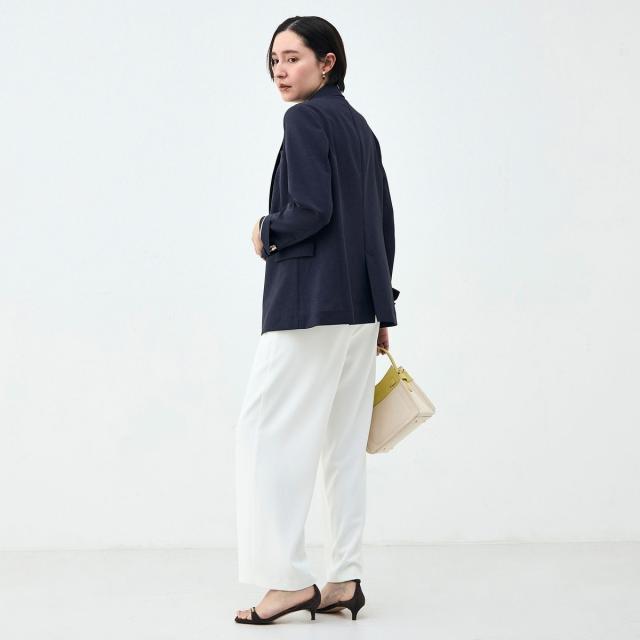 ノーリーズソフィー（NOLLEY’S sophi）/《セットアップ対応》ウォッシャブルブリーザブルシャンブレーダブルジャケット_7