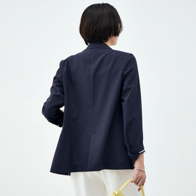 ノーリーズソフィー（NOLLEY’S sophi）/《セットアップ対応》ウォッシャブルブリーザブルシャンブレーダブルジャケット_11