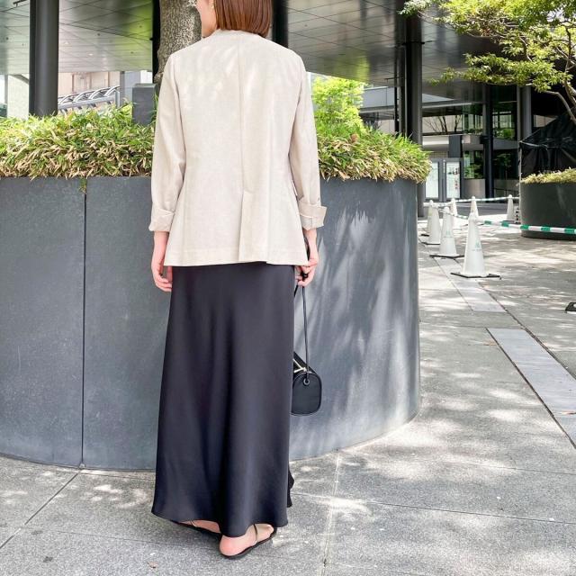 ノーリーズソフィー（NOLLEY’S sophi）/《セットアップ対応》ウォッシャブルブリーザブルシャンブレーダブルジャケット_16