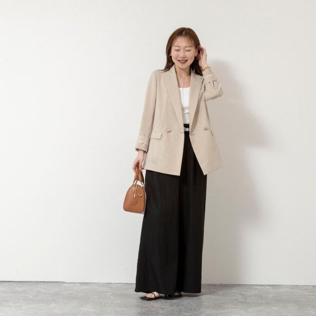 ノーリーズソフィー（NOLLEY’S sophi）/《セットアップ対応》ウォッシャブルブリーザブルシャンブレーダブルジャケット_18