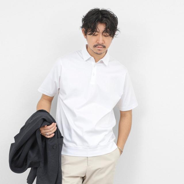 ノーリーズ グッドマン（NOLLEY’S goodman）/《ビジカジ対応》シルケットスムース ドレスポロシャツ / ビズポロ 26SS_3