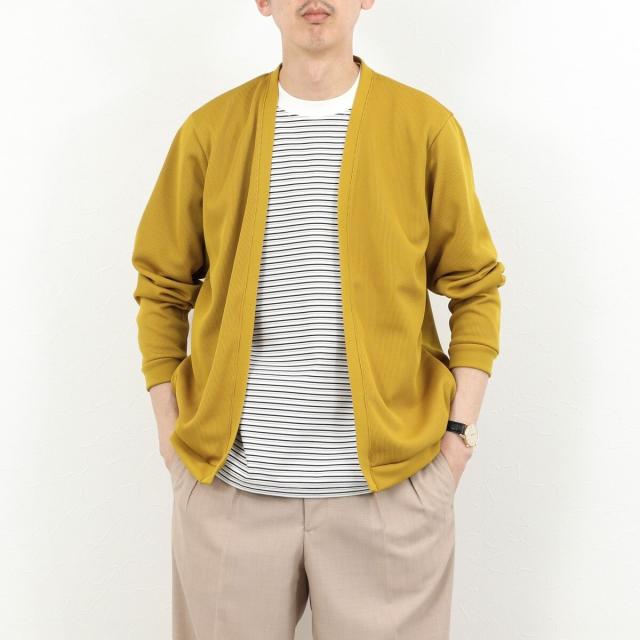 ノーリーズ グッドマン（NOLLEY’S goodman）/針抜きジャージ ボタンレスカーディガン 26SS