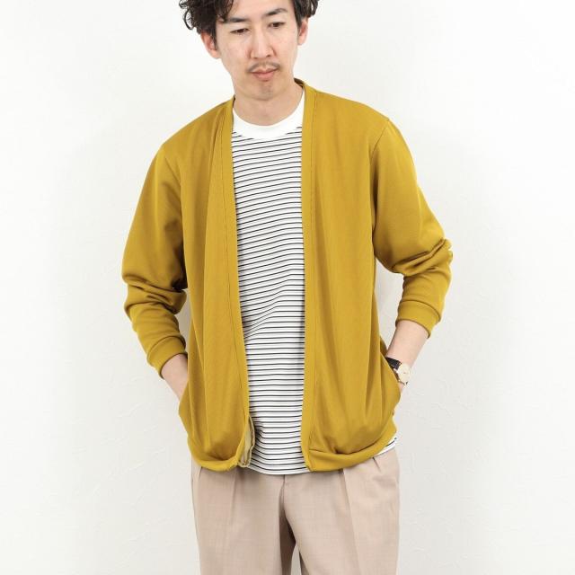 ノーリーズ グッドマン（NOLLEY’S goodman）/針抜きジャージ ボタンレスカーディガン 26SS