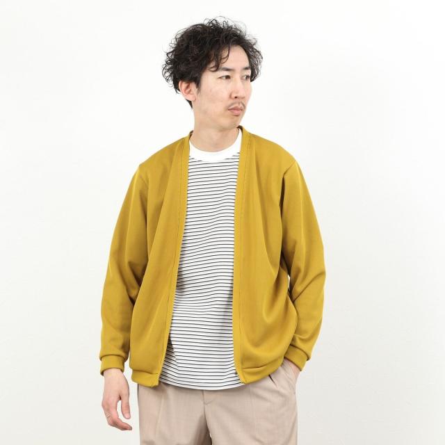 ノーリーズ グッドマン（NOLLEY’S goodman）/針抜きジャージ ボタンレスカーディガン 26SS