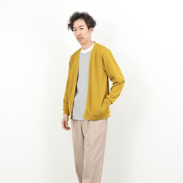 ノーリーズ グッドマン（NOLLEY’S goodman）/針抜きジャージ ボタンレスカーディガン 26SS