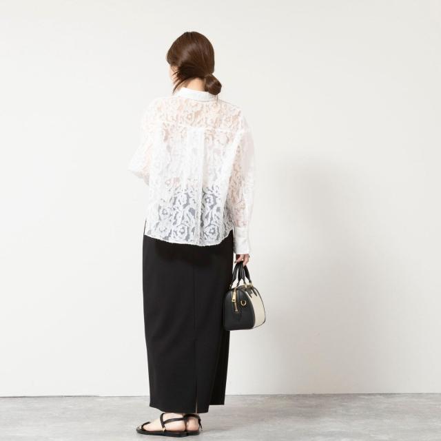 ノーリーズソフィー（NOLLEY’S sophi）/《撥水/セットアップ対応》ウォッシャブルマルチファンクションタイトスカート_10