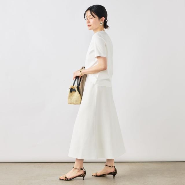 ノーリーズソフィー（NOLLEY’S sophi）/《手洗い可能/セットアップ対応》Aラインニットスカート_19