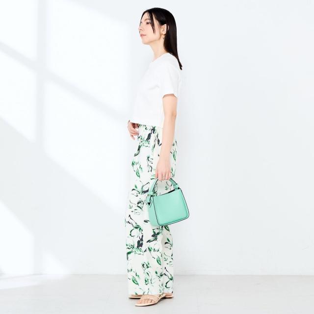 ノーリーズソフィー（NOLLEY’S sophi）/《手洗い可能》W&Wショート丈Tシャツ_5