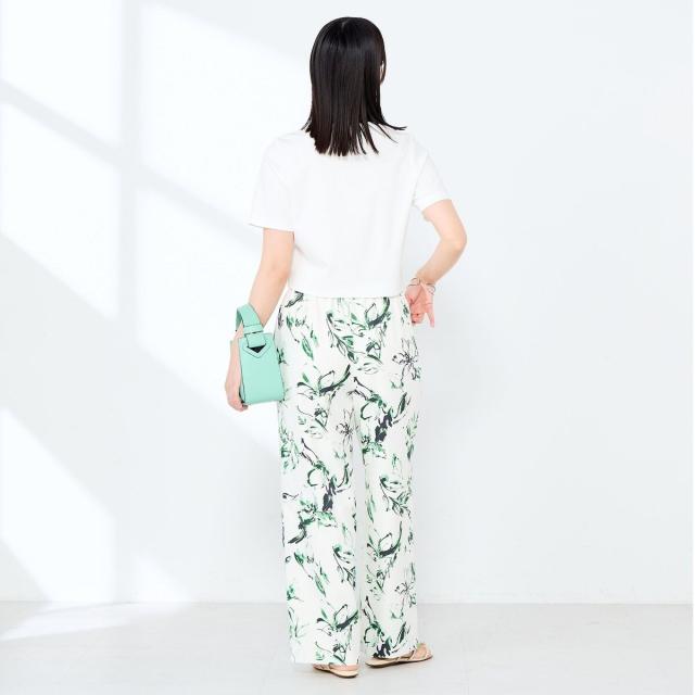 ノーリーズソフィー（NOLLEY’S sophi）/《手洗い可能》W&Wショート丈Tシャツ_16