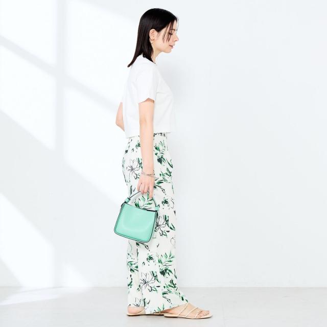 ノーリーズソフィー（NOLLEY’S sophi）/《手洗い可能》W&Wショート丈Tシャツ_17