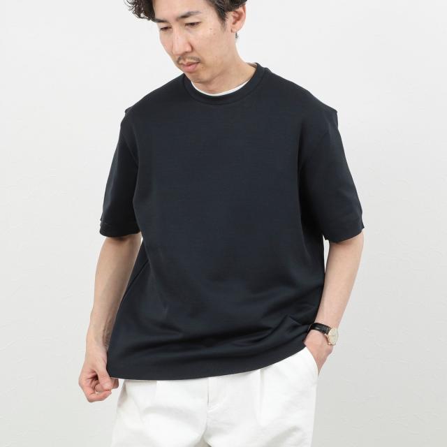 ノーリーズ グッドマン（NOLLEY’S goodman）/【HERNO】JERSEY KNIT CN ジャージ?ニットクルーネックTシャツ 26SS_2