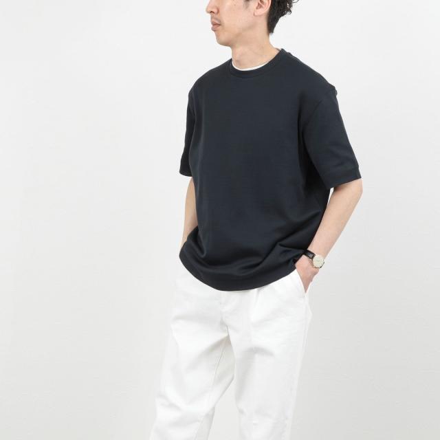 ノーリーズ グッドマン（NOLLEY’S goodman）/【HERNO】JERSEY KNIT CN ジャージ?ニットクルーネックTシャツ 26SS_3