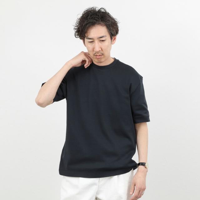 ノーリーズ グッドマン（NOLLEY’S goodman）/【HERNO】JERSEY KNIT CN ジャージ?ニットクルーネックTシャツ 26SS_5