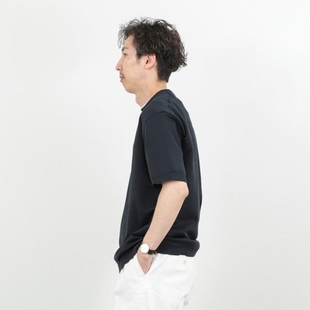 ノーリーズ グッドマン（NOLLEY’S goodman）/【HERNO】JERSEY KNIT CN ジャージ?ニットクルーネックTシャツ 26SS_7