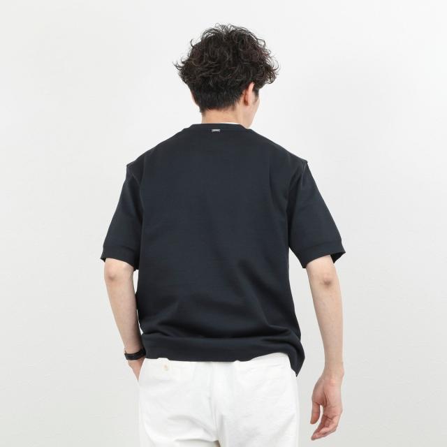 ノーリーズ グッドマン（NOLLEY’S goodman）/【HERNO】JERSEY KNIT CN ジャージ?ニットクルーネックTシャツ 26SS_8