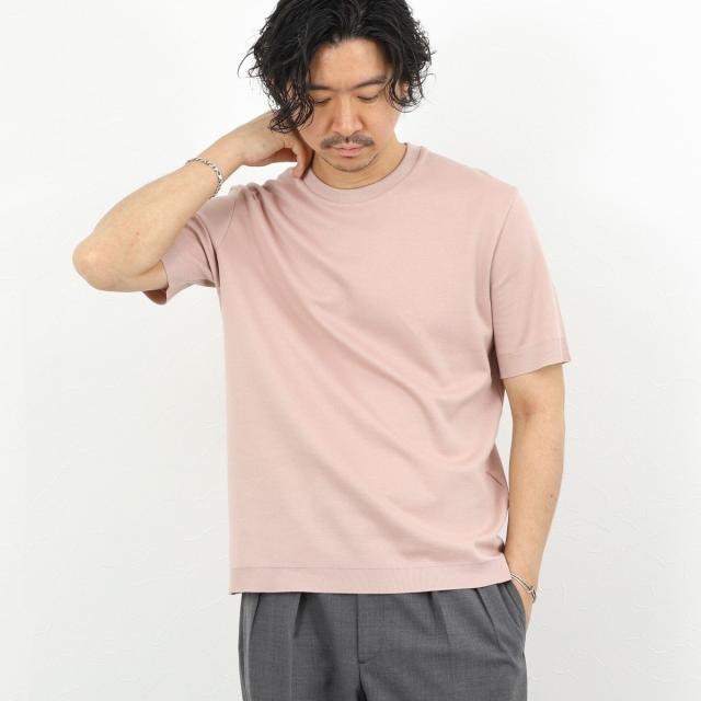 ノーリーズ グッドマン（NOLLEY’S goodman）/【HERNO】JERSEY KNIT CN ジャージ?ニットクルーネックTシャツ 26SS_15