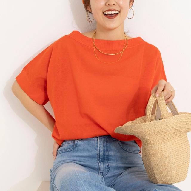 セカンドノーリーズ（2nd NOLLEY’S）/《手洗い可能》コットンセルロースリラックスプルオーバー