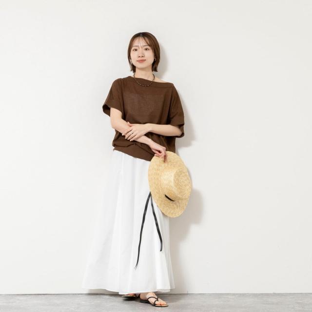 セカンドノーリーズ（2nd NOLLEY’S）/《手洗い可能》コットンセルロースリラックスプルオーバー_5