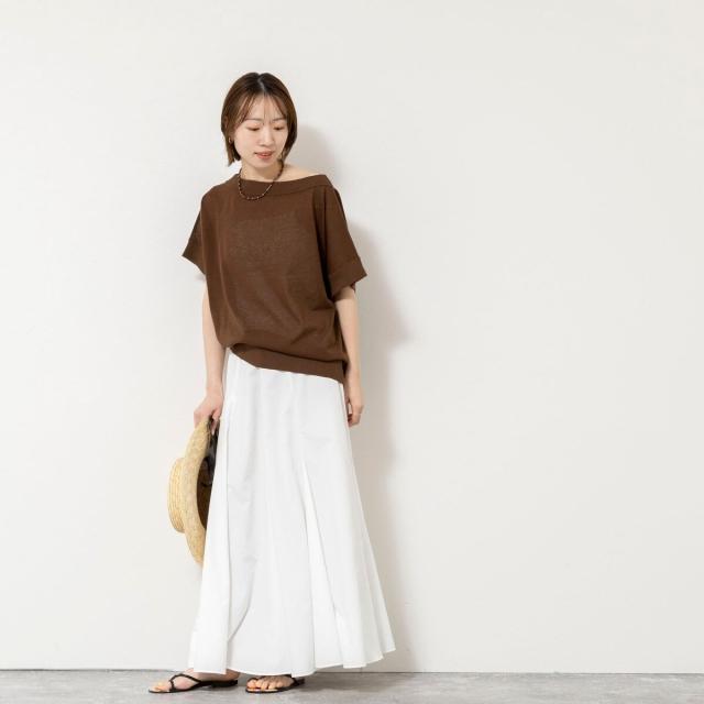 セカンドノーリーズ（2nd NOLLEY’S）/《手洗い可能》コットンセルロースリラックスプルオーバー_6
