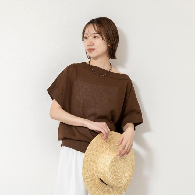 セカンドノーリーズ（2nd NOLLEY’S）/《手洗い可能》コットンセルロースリラックスプルオーバー_8