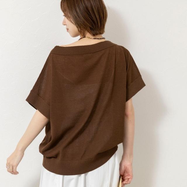 セカンドノーリーズ（2nd NOLLEY’S）/《手洗い可能》コットンセルロースリラックスプルオーバー_9