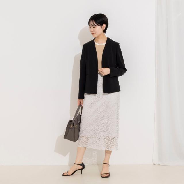 ノーリーズソフィー（NOLLEY’S sophi）/ウォッシャブルウォッシャブルコードレースタイトタイトスカート_16