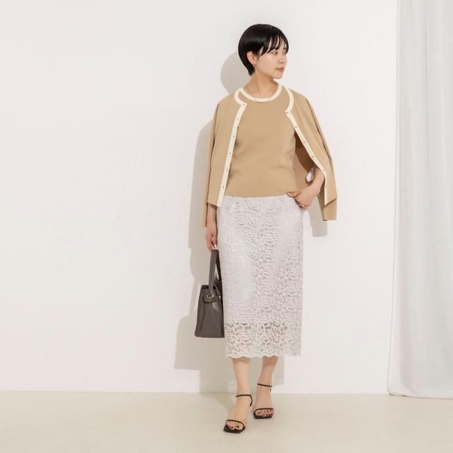 ノーリーズソフィー（NOLLEY’S sophi）/ウォッシャブルウォッシャブルコードレースタイトタイトスカート_19