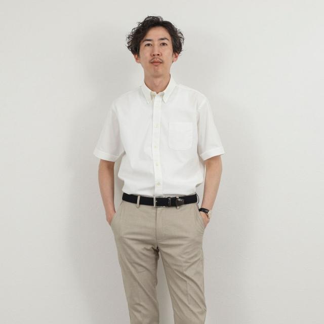 ノーリーズ グッドマン（NOLLEY’S goodman）/《ビジカジ対応》COOLMAX シアサッカーテープBD SS 半袖ボタンダウンシャツ 26SS_9