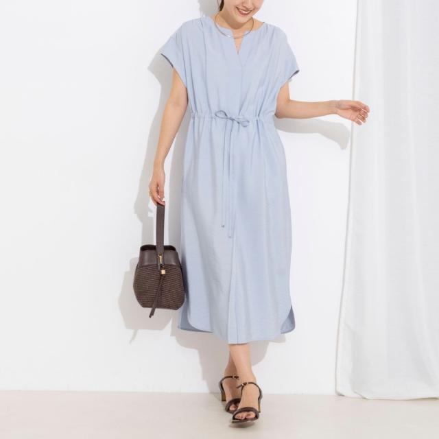 ノーリーズ（NOLLEY’S）/ウォッシャブル前タックワンピース