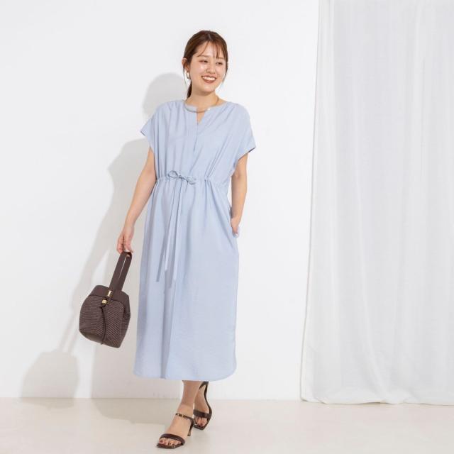 ノーリーズ（NOLLEY’S）/ウォッシャブル前タックワンピース_7