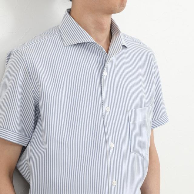 ノーリーズ グッドマン（NOLLEY’S goodman）/《ビジカジ対応》ノータイシャツ イタリアンカラーSS 26SS