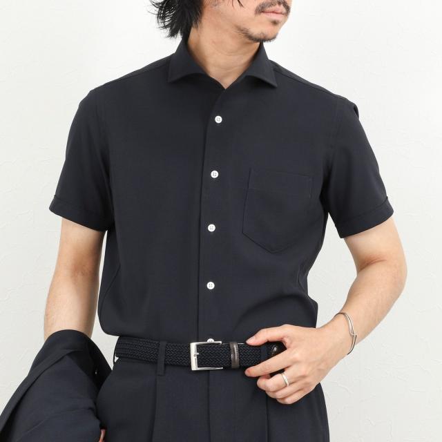 ノーリーズ グッドマン（NOLLEY’S goodman）/《ビジカジ対応》ノータイシャツ イタリアンカラーSS 26SS_2